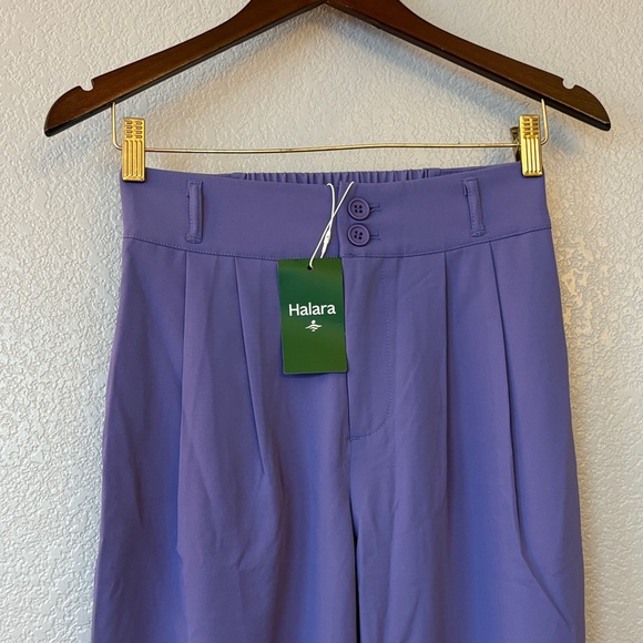 HALARA Lavender Wide Leg Pants - Picture 2 of 7
